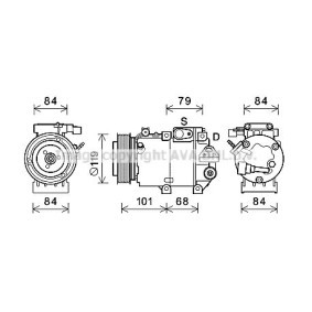 Compre Compressor, ar condicionado da PRASCO HYK422 a um preço baixo por 676,68 €