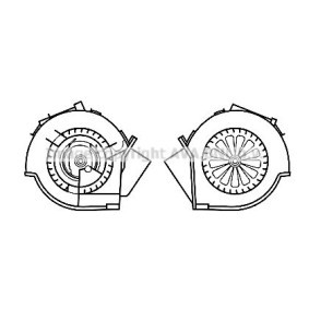 Gebläsemotor für MERCEDES-BENZ von PRASCO