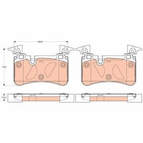 Bremsbeläge GDB2061 von TRW günstig für 49,00 € online kaufen