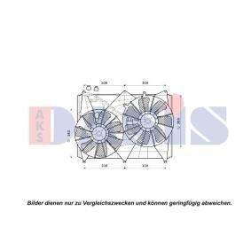 Achetez des Ventilateur moteur de chez AKS DASIS en ligne pour Grand Vitara II SUV (JT, TE, TD) à prix modérés