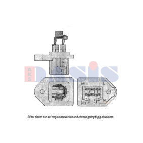 Acquista Resistenza ventola abitacolo da AKS DASIS 700142N a buon mercato per soli 16,32 €