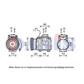 Compre Compressor de ar condicionado de AKS DASIS online para RIO Combi (DC) a preços moderados