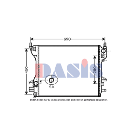 Compre Tubos de ar condicionado de AKS DASIS online para MONDEO IV três volumes (BA7) a preços moderados