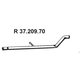 Compre Tubo de escape da EBERSPÄCHER 37.209.70 a um preço baixo por 171,47 €