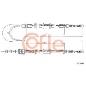 Achetez des Câble de frein à main de chez COFLE en ligne pour Scorpio Mk1 Berline (GGE) à prix modérés