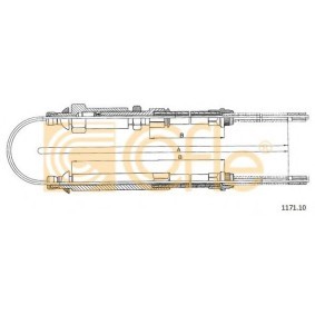 Compre Cable de freno de mano de COFLE online para TALENTO Furgón (290) a precios moderados
