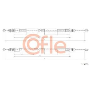 Acquista Cavo freno a mano da COFLE 11.6773 a buon mercato per soli 35,26 €