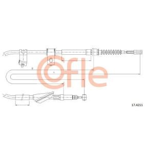 Compre Cable de freno de mano de COFLE online para Accord VI Berlina (CK, CG, CH, CF8) a precios moderados