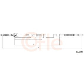 Compre Cable de freno de mano de COFLE online para COROLLA Sedán (E15_) a precios moderados
