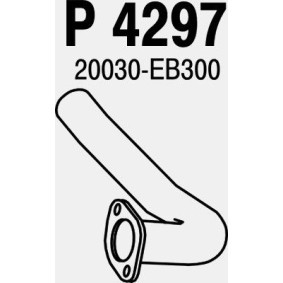 Kjøp Eksosrør fra VEGAZ på nett for NP300 Navara Flatvogn lastebil / Chassis (D40) til moderate priser