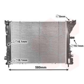 Compre Radiador, arrefecimento do motor da VAN WEZEL 43002608 a um preço baixo por 167,51 €
