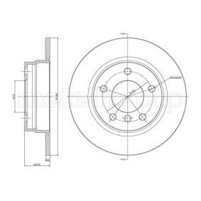 Compre Disco de travão da METELLI 23-0229C a um preço baixo por 37,02 €