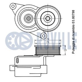 Wasserpumpe 68105 von RUVILLE günstig für 57,73 € online kaufen