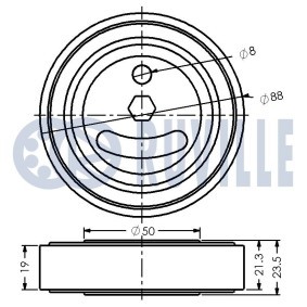 Spannarm, Keilrippenriemen 56652 von RUVILLE günstig für 81,84 € online kaufen