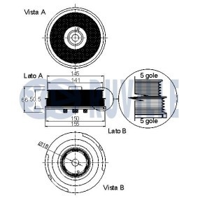 Compre Polia, cambota da RUVILLE 515003 a um preço baixo por 192,73 €