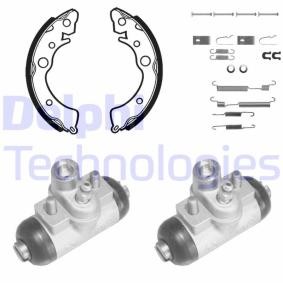 Achetez des Kit de freins, freins à tambours DELPHI 722 à prix pour 44,98 €