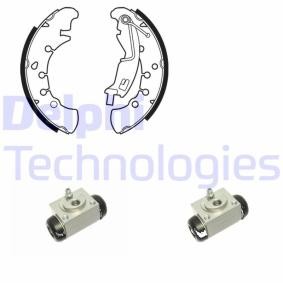 Achetez des Kit de freins, freins à tambours DELPHI KP1099 à prix pour 208,25 €