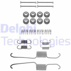 Achetez des Kit d'accessoires mâchoires de frein de chez DELPHI en ligne pour HiAce Minibus (H300) à prix modérés