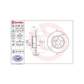 Bremsscheibe 360406021100 von MAGNETI MARELLI günstig für 64,66 € online kaufen