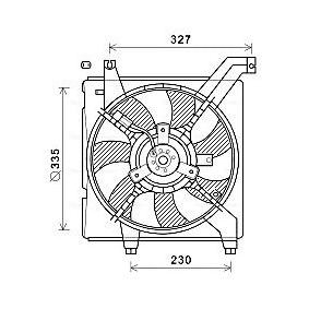 Acquista Ventola radiatore da AVA COOLING SYSTEMS online per COUPE (RD) a prezzi moderati