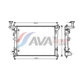Acquista Ventola radiatore da AVA COOLING SYSTEMS online per GRANDEUR (HG) a prezzi moderati