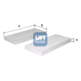 Acquista Filtro abitacolo da UFI 53.239.00 a buon mercato per soli 43,57 €
