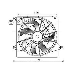 Acquista Ventola radiatore da AVA COOLING SYSTEMS online per Santa Fé III (DM) a prezzi moderati