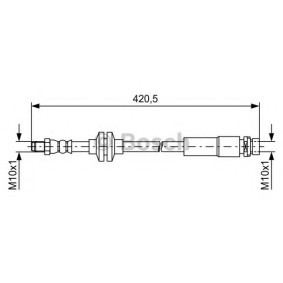 Bremsschlauch 1 987 481 739 von BOSCH günstig für 13,56 € online kaufen