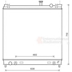 Comprar Radiador, refrigeración del motor de VAN WEZEL 33002378 a bajo precio de 482,55 €