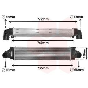Comprar Intercooler de VAN WEZEL 59004173 a bajo precio de 165,32 €