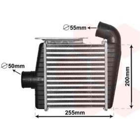 Comprar Intercooler de VAN WEZEL 82004388 a bajo precio de 275,20 €