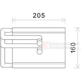 Wärmetauscher, Innenraumheizung 83006202 von VAN WEZEL günstig für 74,11 € online kaufen