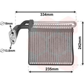 Acquista Evaporatore climatizzatore da VAN WEZEL 1800V461 a buon mercato per soli 547,83 €