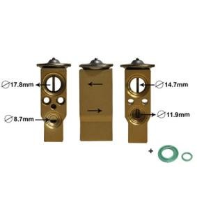 Comprar Válvula de expansión, aire acondicionado de VAN WEZEL 47001076 a bajo precio de 34,55 €