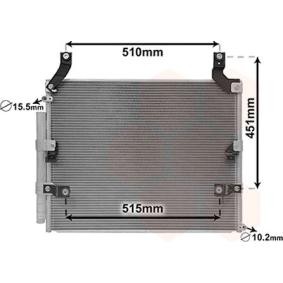 Compre Condensador de aire acondicionado de VAN WEZEL online para LX (UZJ100) a precios moderados