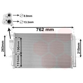 Compre Condensador, ar condicionado da VAN WEZEL 82005345 a um preço baixo por 201,77 €