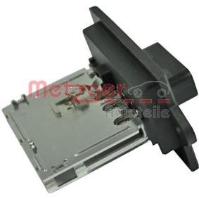 Compre Resistência, ventilador do habitáculo da METZGER 0917159 a um preço baixo por 19,92 €