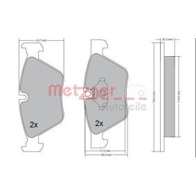 Bremsbeläge 1170078 von METZGER günstig für 36,70 € online kaufen