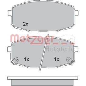 Bremsbeläge 1170097 von METZGER günstig für 33,98 € online kaufen