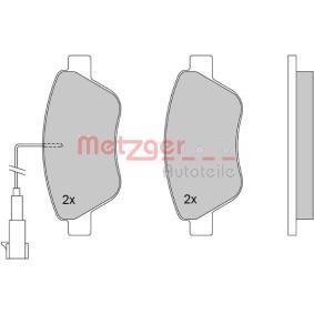 Bremsbeläge 1170117 von METZGER günstig für 41,65 € online kaufen