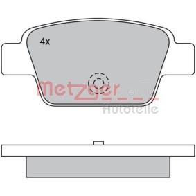 Bremsbeläge 1170131 von METZGER günstig für 13,58 € online kaufen