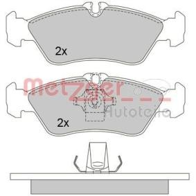 Acquista Kit pastiglie freni da METZGER 1170179 a buon mercato per soli 14,62 €