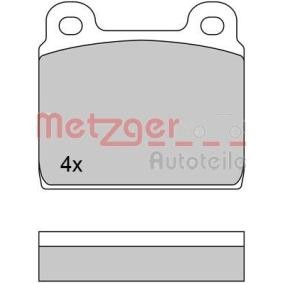 Bremsbeläge 1170222 von METZGER günstig für 23,10 € online kaufen