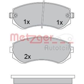 Bremsbeläge 1170317 von METZGER günstig für 26,04 € online kaufen