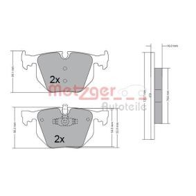 Bremsbeläge 1170318 von METZGER günstig für 30,27 € online kaufen
