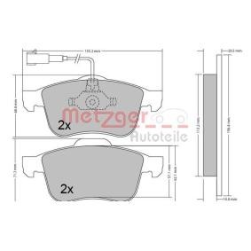 Bremsbeläge 1170424 von METZGER günstig für 13,58 € online kaufen