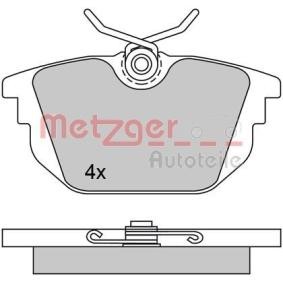 Bremsbeläge 1170497 von METZGER günstig für 32,87 € online kaufen