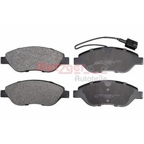 Bremsbeläge 1170505 von METZGER günstig für 32,41 € online kaufen