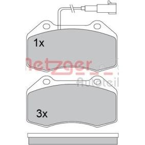 Bremsbeläge 1170559 von METZGER günstig für 53,94 € online kaufen