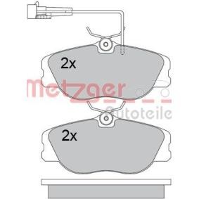 Bremsbeläge 1170602 von METZGER günstig für 37,25 € online kaufen